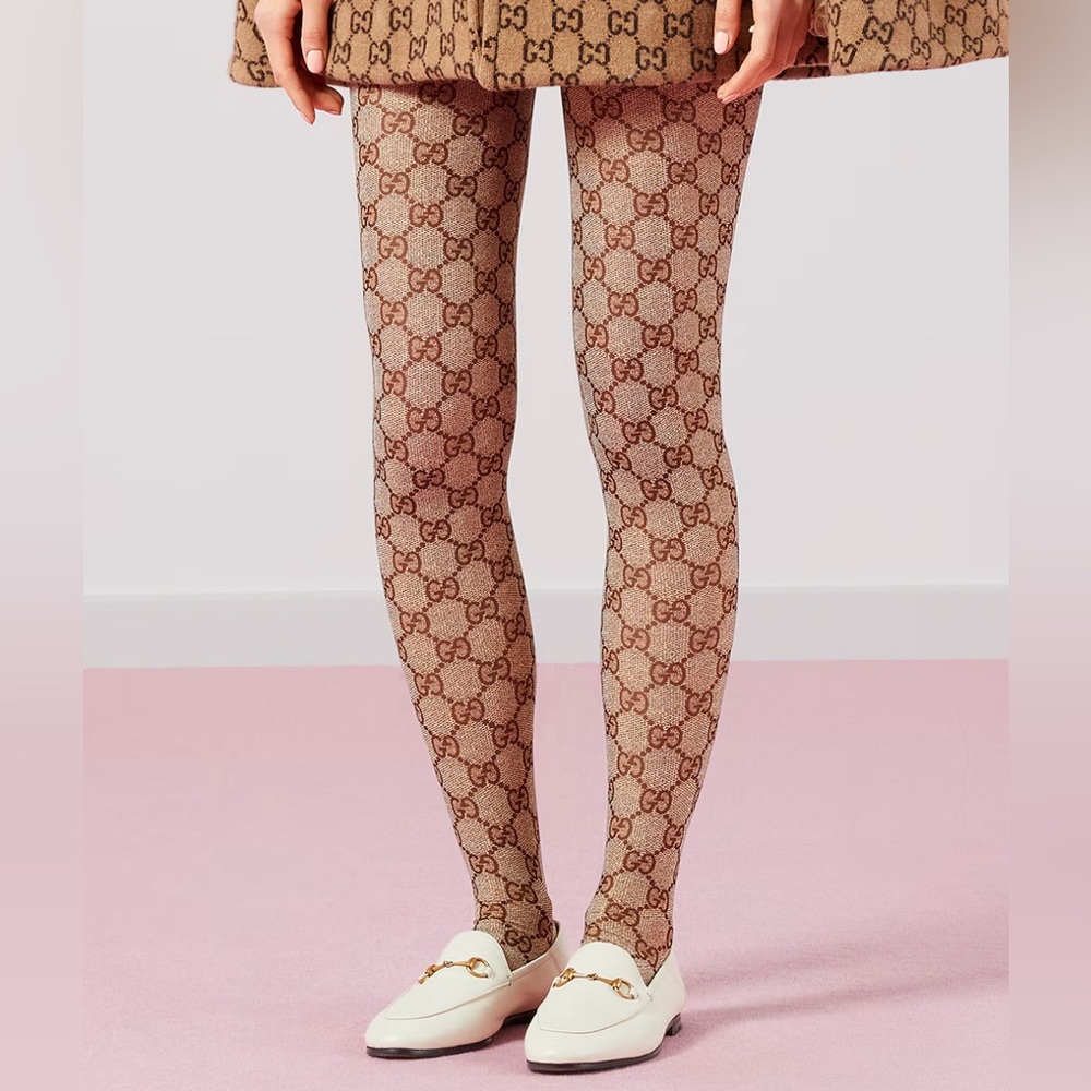 Gucci GG pattern tights
